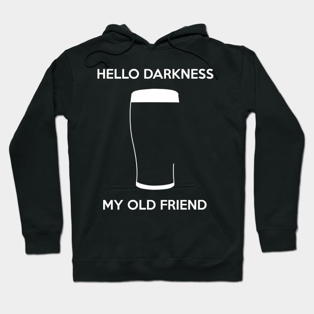 Hello Darkness My Old Friend Hoodie by byfab